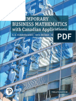 Dokumen - Pub Contemporary Business Mathematics With Canadian Applications 12nbsped 9780135285015