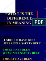 What Is The: Difference in Meaning