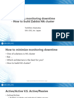 Minimizing Monitoring Downtime - How To Build Zabbix HA Cluster