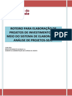 BNB Roteiro para Elaboracao de Projetos