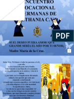 Encuentro Vocacional Hermanas de Bethania C