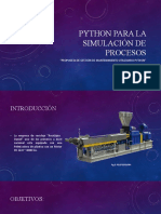 Python para La Simulación de Procesos
