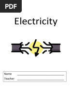 Electricity: Name - Teacher