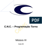 C.N.C. Programação Torno