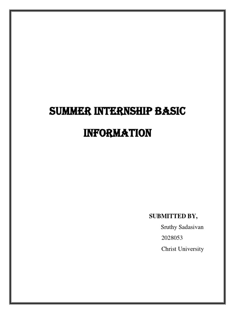 Sip Basic Information | PDF | Business