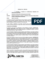 CIRCULAR 058 DE 2016 Solicitud de Permisos, Licencias y Comisiones, Renuncia Al Cargo, Retiro y Falle..