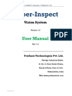 Super Inspect Manual Vision System Setup