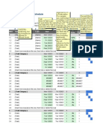 (Project Name) Project Schedule