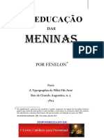 Fenelon_Da Educacão Das Meninas
