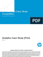 HP Pan India Case Study Competition: Launch Date-27 August, 2021