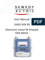GWD-5XX Smart Gas Meter User Manual V1