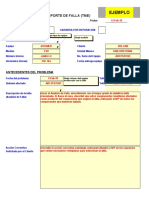 Reporte de Falla - PD103 - PV351