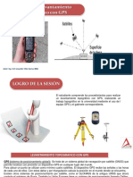 Levantamiento topográfico GPS