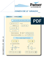 3 X - Sem3 - Ecuaciones de 2do Grado DESARROLLO