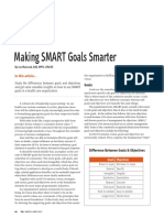 Making SMART Goals Smarter: in This Article