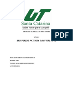 3Rd Period Activity 7: My First Job: Universidad Tecnologica de Santa Catarina