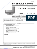 Service Manual: LCD Color Television