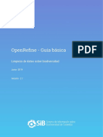 Guía de Uso Básico de OpenRefine