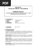 Download PROYECTO ESCUELAS LIMPIAS jesus by Marcos Cavalier SN52532728 doc pdf
