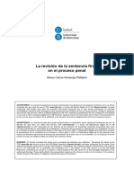 La Revision de La Sentencia Firme en El Proceso Penal