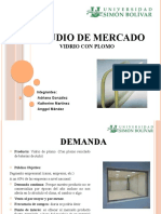 Diapositivas de Estudio de Mercado Vidrio Con Plomo