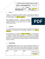 PRC-SST-009 Procedimiento de SST Para Terceros