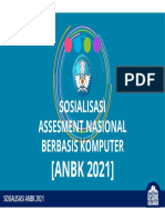 Sosialisasi ANBK 2021