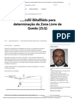 Cálculo Detalhado para Determinação Da Zona Livre de Queda (ZLQ) - Consultoria & Engenharia