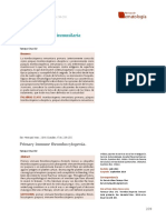 Trombocitopenia Inmunitaria Primaria: Primary Immune Thrombocytopenia