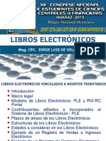 Libros Electrónicos: Mag. Cpc. Jorge Luis de Velazco B