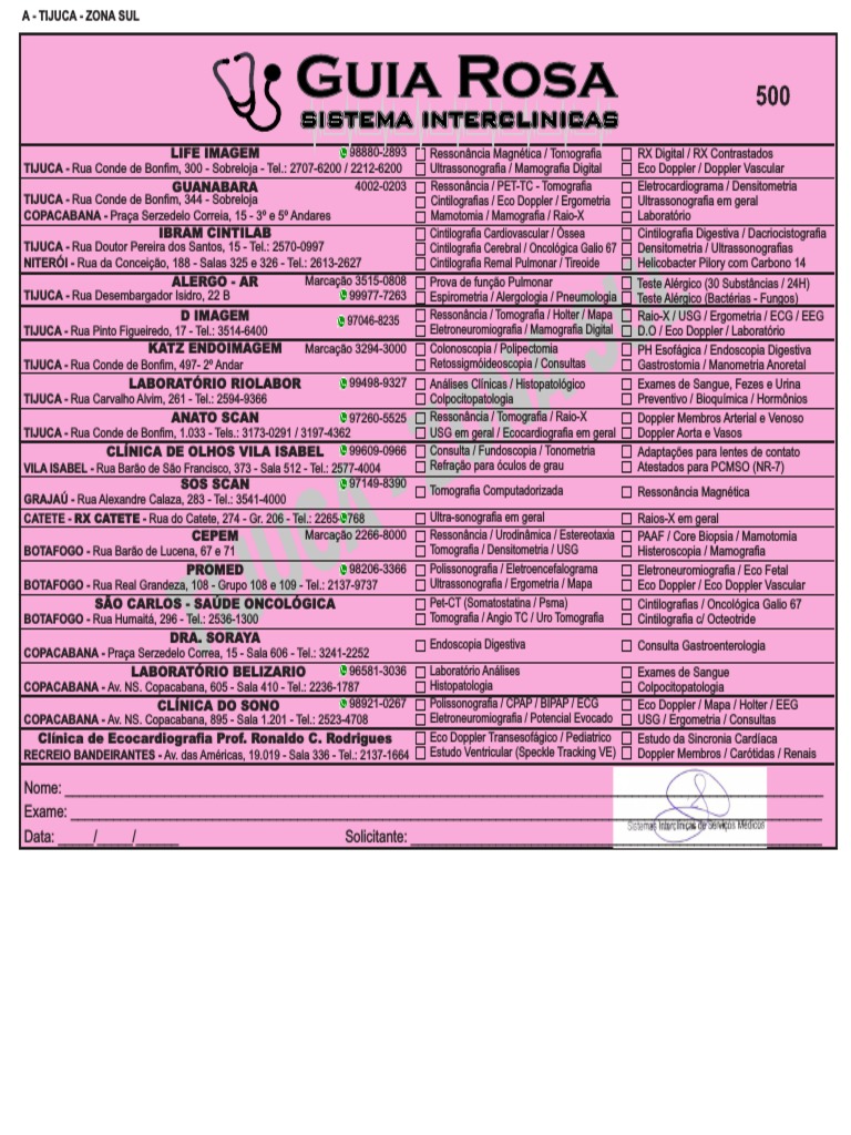 Guia Rosa | Download grátis PDF | Remédio | Tratamentos médicos