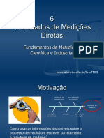 Resultado da medição de um mensurando invariável