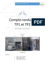 Compte rendu du TP -1e t 2-Systéme Asservis