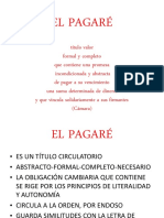 Derecho Cartular Unidad II Módulo IV Pagaré