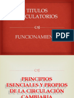 Derecho Cartular Unidad II Módulo I Circulación Cambiaria