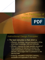 The Pedagogy of Medical Education1