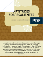 Aptitudes Sobresalientes