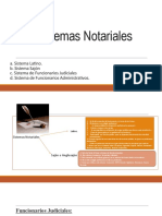 Sistemas Notariales- NOTARIO
