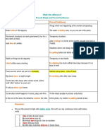 Present Simple Present Continuous - 4th Years 2nd Period PDF