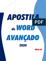 APOSTILA DE WORD AVANÇADO - (AULA 04) PDF