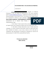 Ceci Ontiveros - Actividad 10.a - Solicita Oficio Reiteratorio Con Apercibimiento