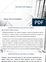 ADMINISTRAÇÃO FINANCEIRA slide 02