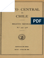 Banco Central de Chile Boletín Mensual