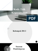 Kode Etik Keperawatan (ISS 3)