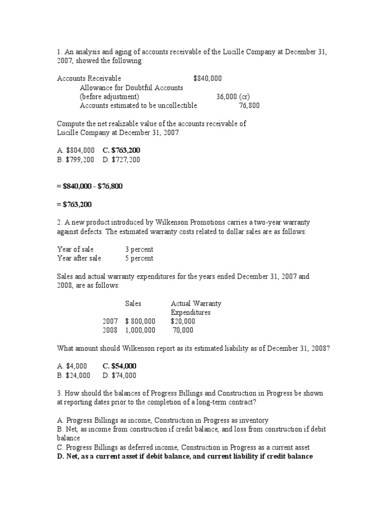 2011 03 12 - 021003 - Affr1 1 | PDF | Bad Debt | Debits And Credits