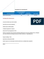 ORÇAMENTO Super D 3 Esbanje Saude