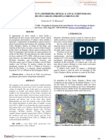 Mapeamento Da Chuva Distribuída Mensal E Anual E Hietograma Mensal de São Carlos, Itirapina E Brotas (SP)