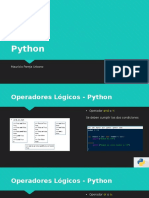 4. Operadores Log Python