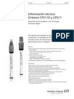 CPS11D Sensor de PH E+H.en - Español