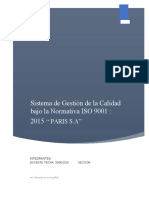 Sistema de Gestión de Calidad M.rivera